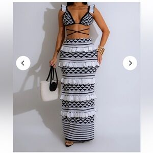 Mykonos Skirt Set